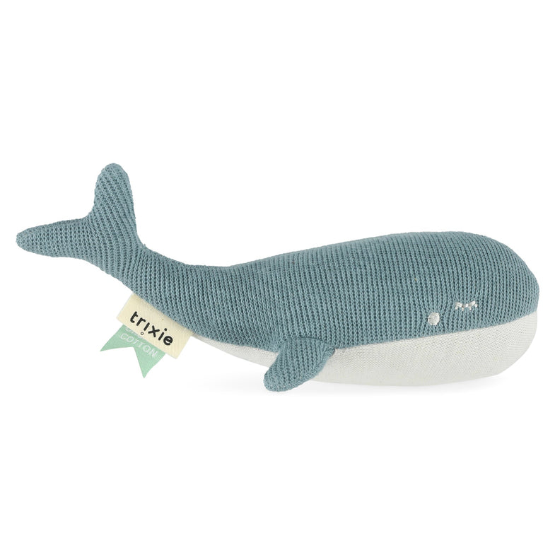 Trixie squeeze rattle | whale