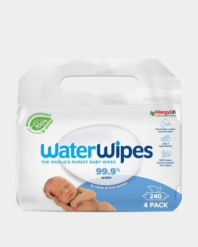 WaterWipes Bio Wet Wipes | Benefit Pack 4 x 60pcs (240pcs)