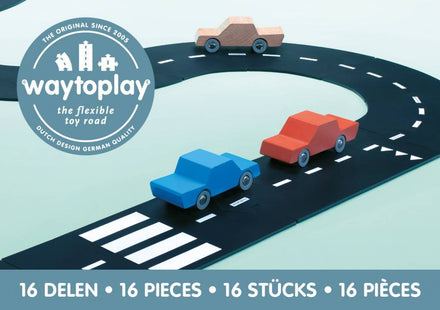 WaytoPlay Autobaan autoweg 16-delig