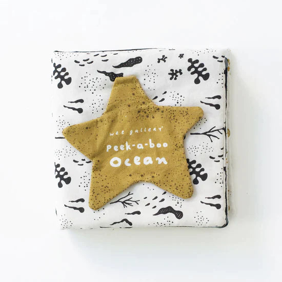 Wee Gallery Babies First Crinkle Peek A Book
