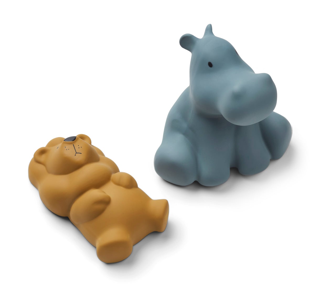 Liewood Vikky Set of 2 bath toys | Safari /Whale Blue Mix