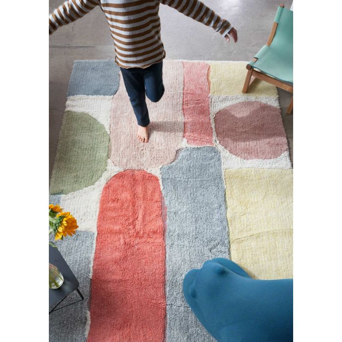 Lorena Canals machine washable wool Carpet 240x170cm | Abstract
