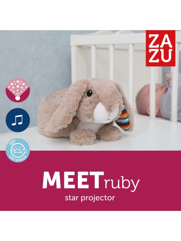 Zazu Ruby The Rabbit Sunset Projector