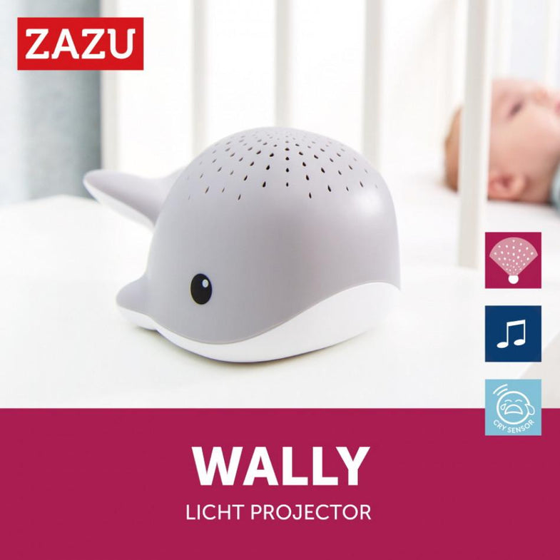 Zazu star projector Wally - grey