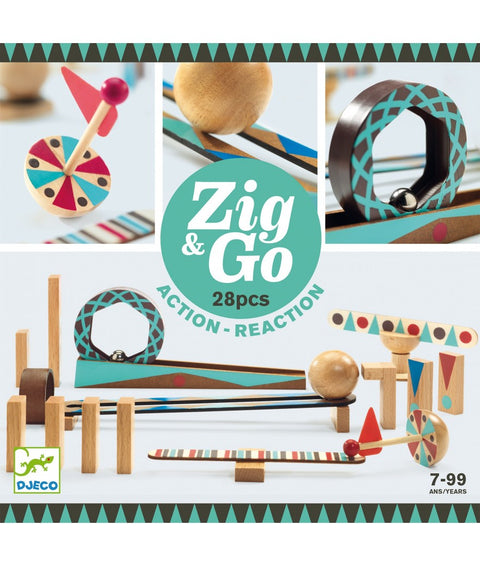 Djeco Zig & Go course 28pcs Roll