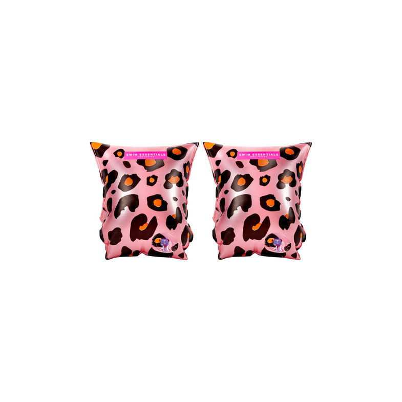 Swim Essentials Swimbands 2-6 years | Pink Leopard